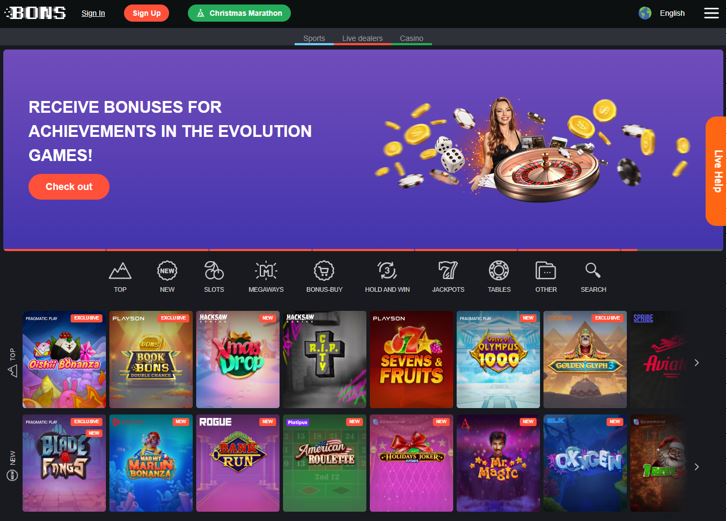 Bons casino Official Web Site