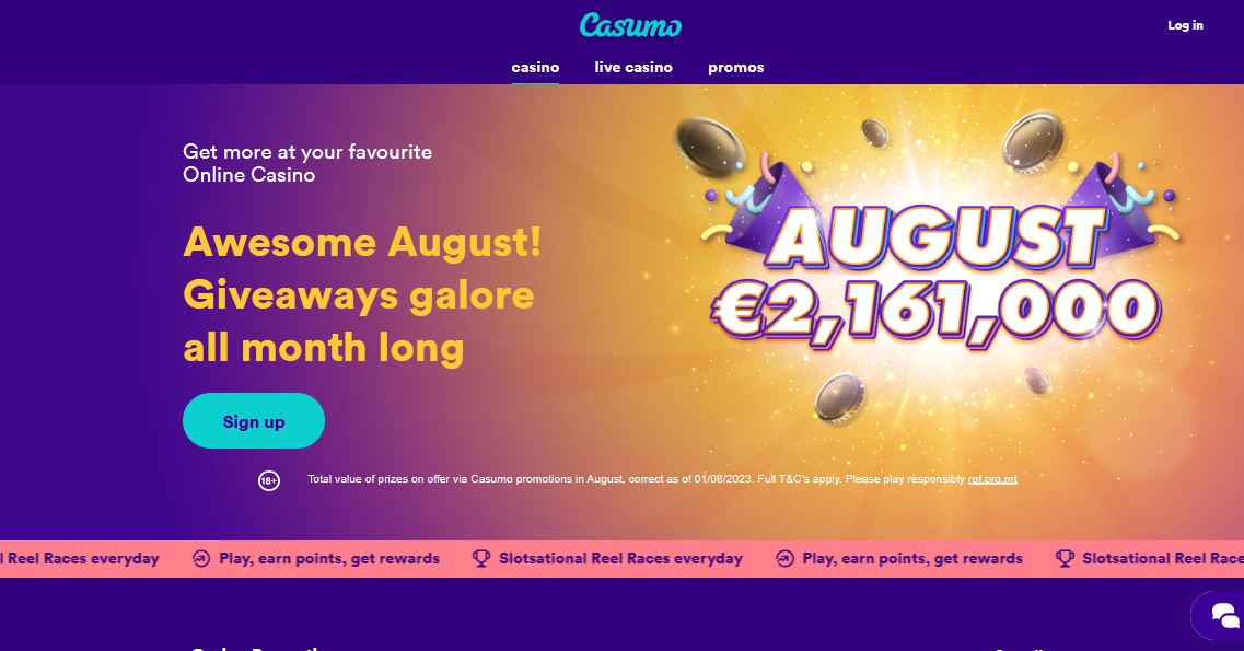 CASUMO's official website